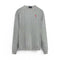 Polo RL Heather Grey Cable Knit Sweater